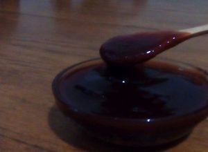 Una foto de Arrope de Uva