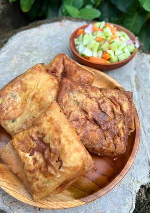 Foto resep Martabak kornet sapi