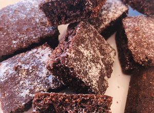 Una foto de Keto - Brownies de Harina de Nuez