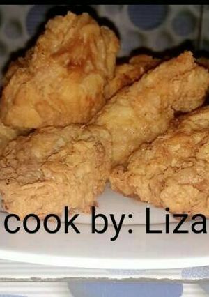 Foto resep Ayam Goreng Tepung ala bunda U'uL