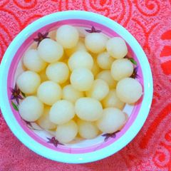 A picture of Rasgulla.
