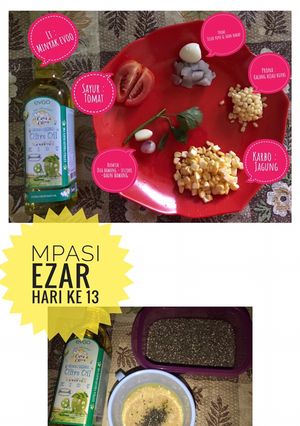 Foto resep Menu mpasi ezar hari ke 13