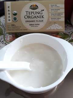 Foto resep Mpasi 6m+ Tepung Organik Beras Putih