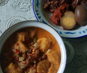 Mudahnya Membuat 241.Sambel Goreng Kacang Tholo dan Krecek Enak Sederhana