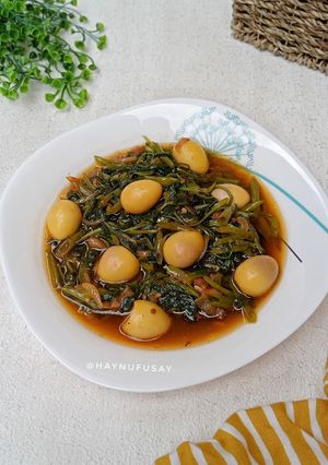 Foto resep Tumis Kangkung Telur Puyuh