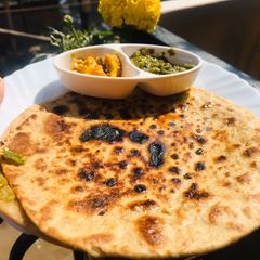 A picture of Cabbage Paratha.