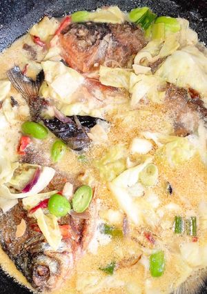 Foto resep Ikan Bawal kuah santan