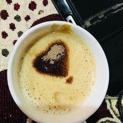A picture of Hot coffee.