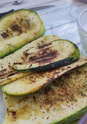 Une photo de ⭐⭐Courgette grillée sans bbq
