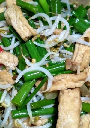 Foto resep Tumis asparagus tahu tauge
