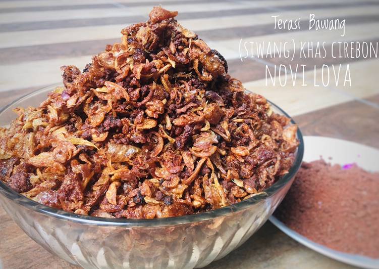 Resep: Terasi Bawang (Siwang) Khas Cirebon yang Renyah!