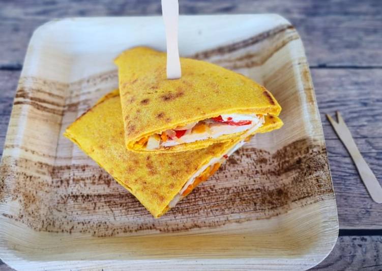 Recetta di Fatto in casa super veloce Piadine alla zucca