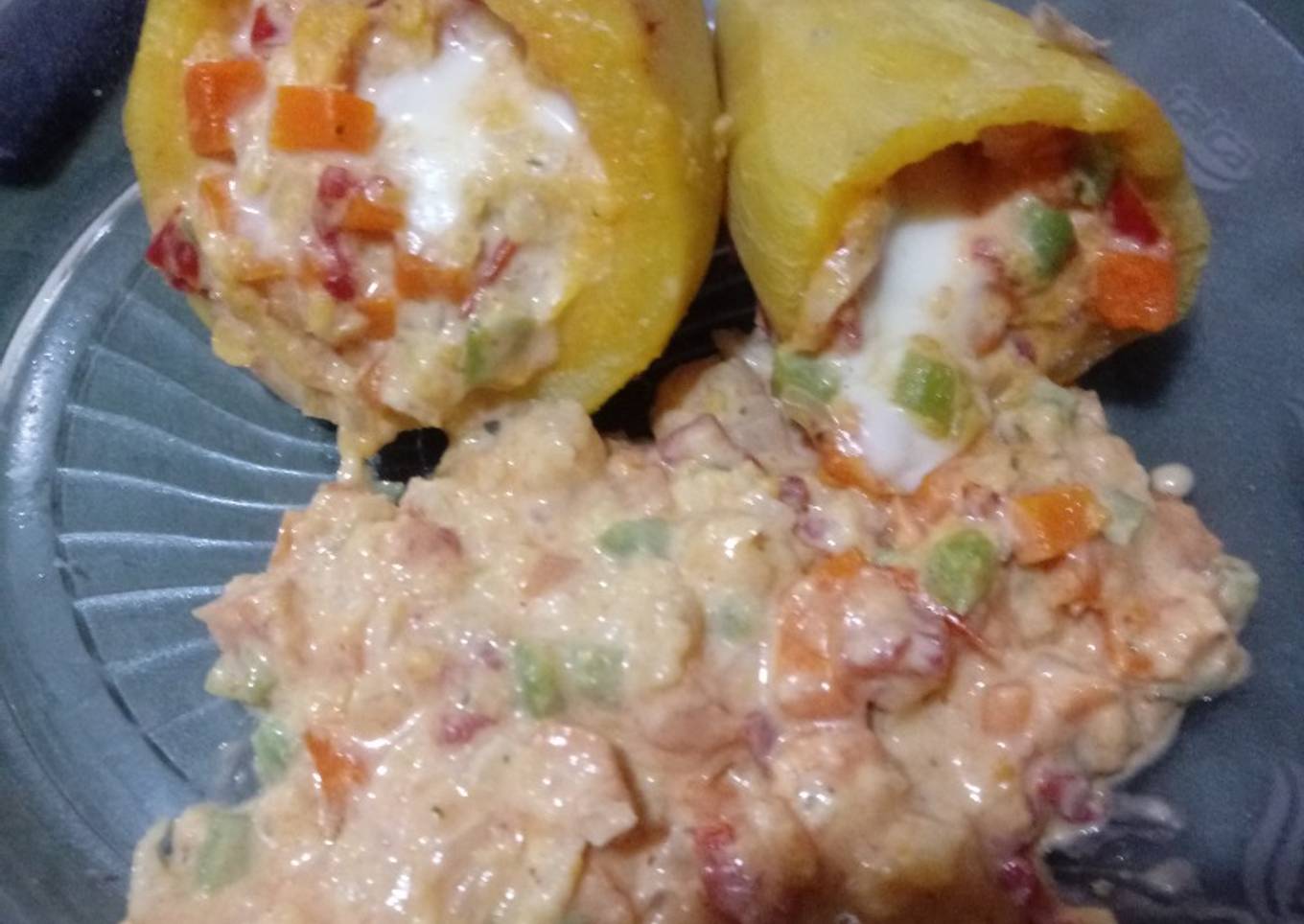 Batatas rellenas