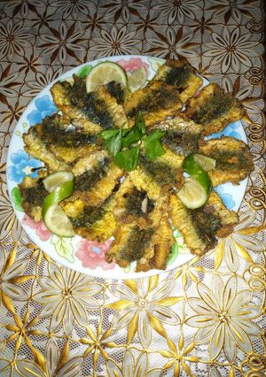 صورة لوصفة سمك السردين المقلي