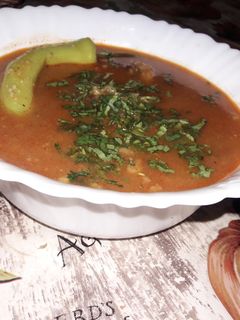 صورة لوصفة شوربة فريك على الطريقة القسنطينية 😋