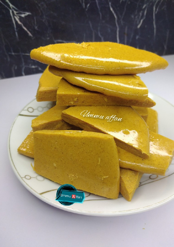 Crunchy Caramel Bar ainihin hoton girkin