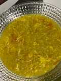 شوربة شوفان بالبيض