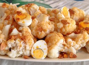 Foto principal de Coliflor a la gallega con huevo cocido