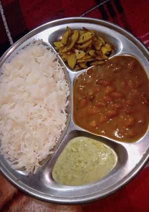 राजमा चावल रेसिपी मुख्य फोटो