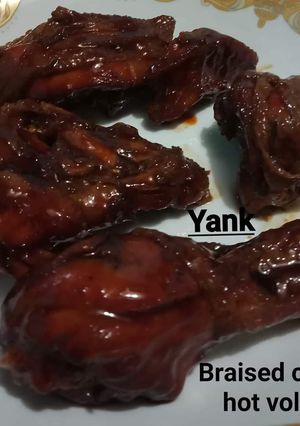Foto resep Braised chicken hot volcano