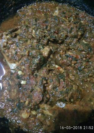 A picture of Fried fish in methi masala.