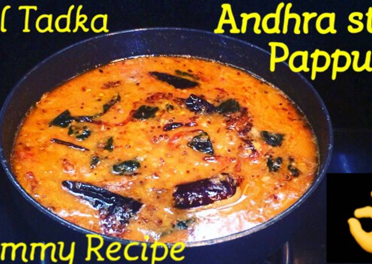 Steps to Prepare Favorite Andhra style Dal (Pappu) |Dal Tadka