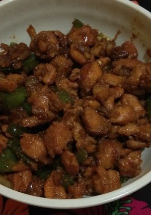 Foto resep Ayam lada hitam pedas manis