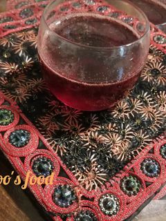 عکسی از دستور شربت توت فرنگی
