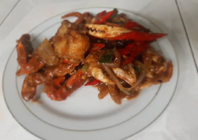 Kepiting Lada Hitam Praktis