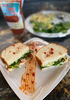 A picture of Garlic Artesano  Sandwich.