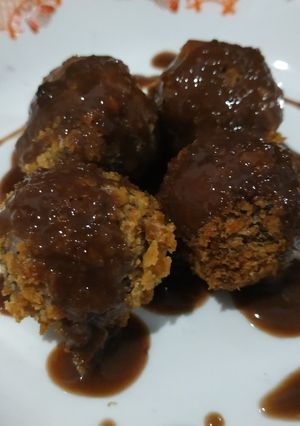 Foto resep Bola ubi ungu