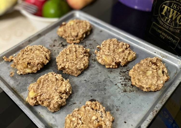 Resep Baru Healthy cookies - Menu sarapan 3 bahan Sedap Nikmat