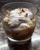 Postre dulce de leche y banana
