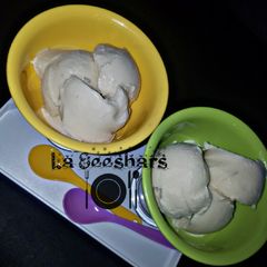 A picture of Home made ice cream.