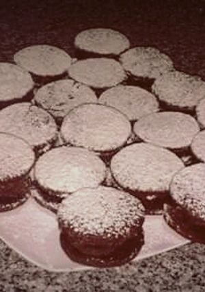 Una foto de Alfajores de chocolate
