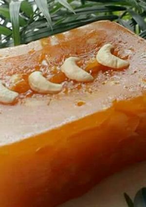 A picture of Custard halwa.