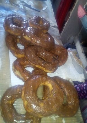Una foto de Rosquita Bañadas con Baño Dulce de leche 😍😋😎