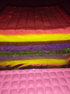Foto resep Rainbow cake kukus