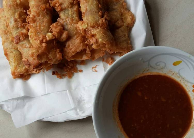 Dimsum kulit tahu isi daging