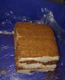 🤤Tiramisú con vainillas, crema y queso crema 🫠