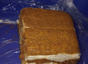 Una foto de 🤤Tiramisú con vainillas, crema y queso crema 🫠
