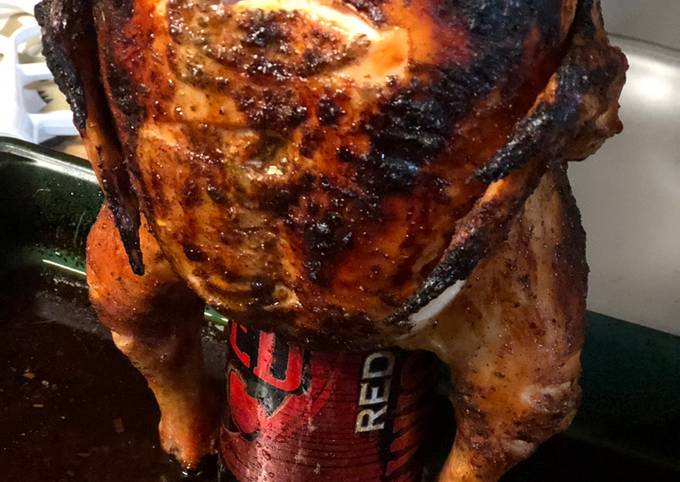 Cider Can Chicken