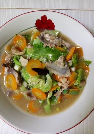 Foto resep Oseng oseng kuah mantap