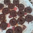 Mini donas en máquina