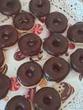Mini donas en máquina