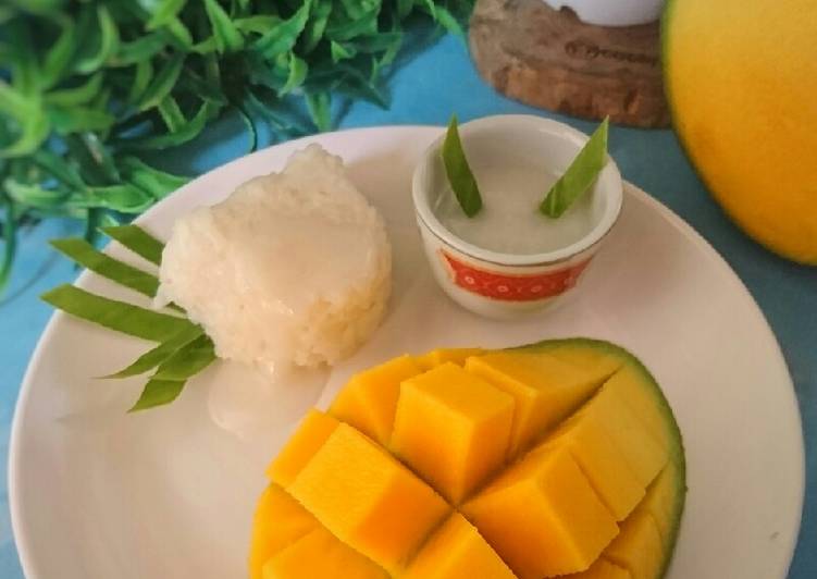 Bagaimana Menyiapkan 146. Mango Sticky Rise, Menggugah Selera