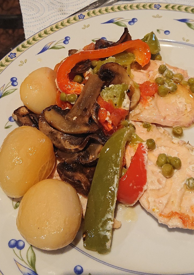 Una foto de Filetes de Pechuga de pollo 🐔 al horno