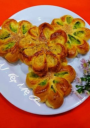 Hình của món Bánh mì ngọt nhân dừa.