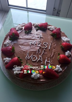 Foto di Nuova cheesecake cioccolato e fragole 🍓👩🏼🍳🏡🇮🇹🌍