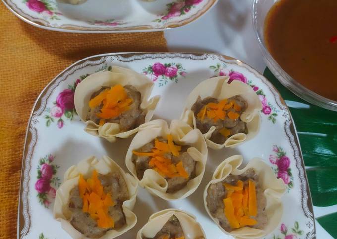 Bagaimana mengolah Siomay Kulit Pisang &amp; Ayam yang Enak